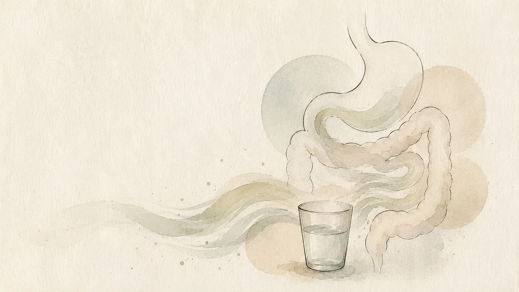 Illustration showing ORS preparation and use for loose motions and dehydration