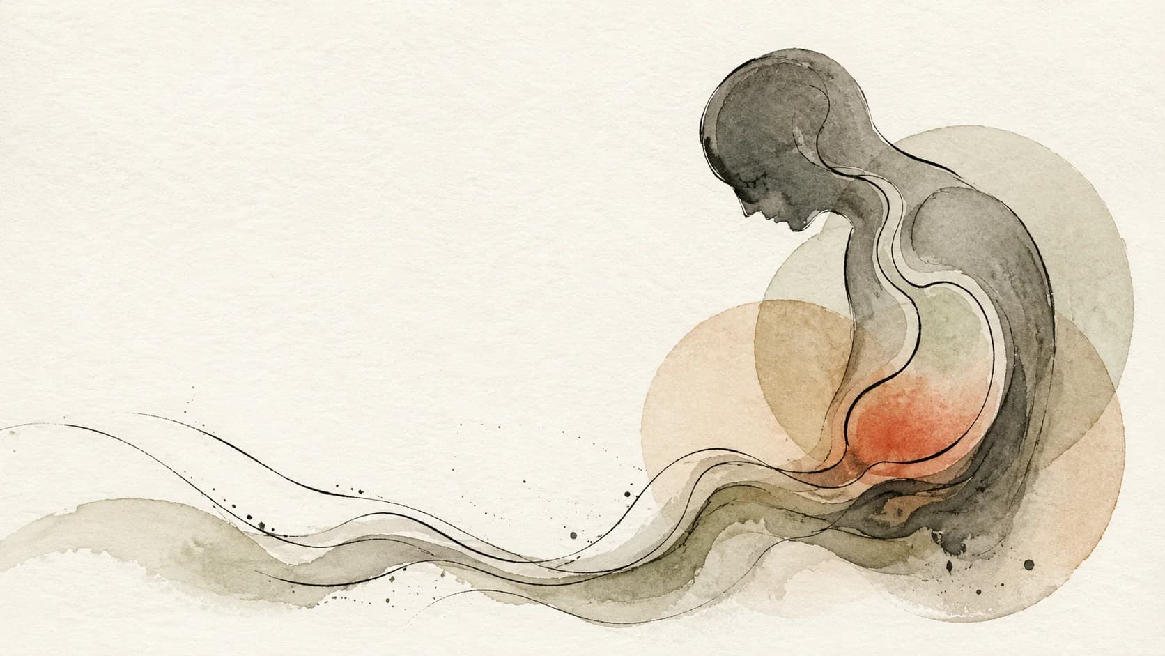Illustration showing persistent weakness symptoms and possible underlying causes